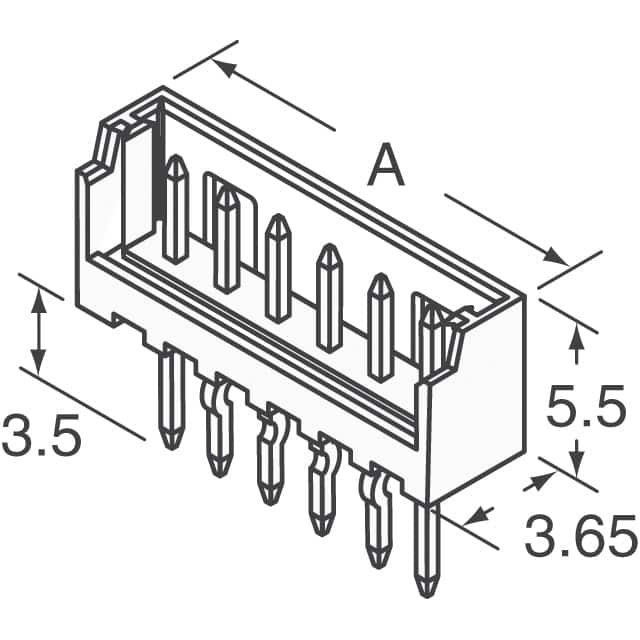 532530670 Molex  Headers Male Pins